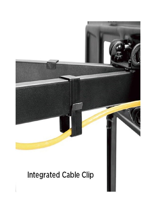 Hamood Affordable Full-Motion TV Wall Mount,  suitable size 37"to 70" loading capacity 40kg. Black  - Image 3