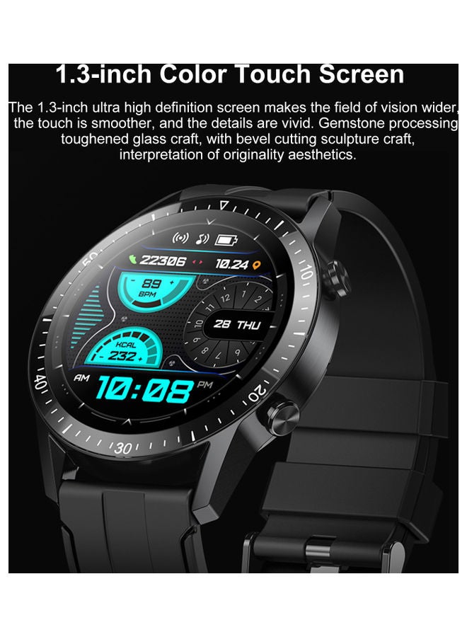 TM02 Heart Rate Monitoring Smart Watch Black - Image 4