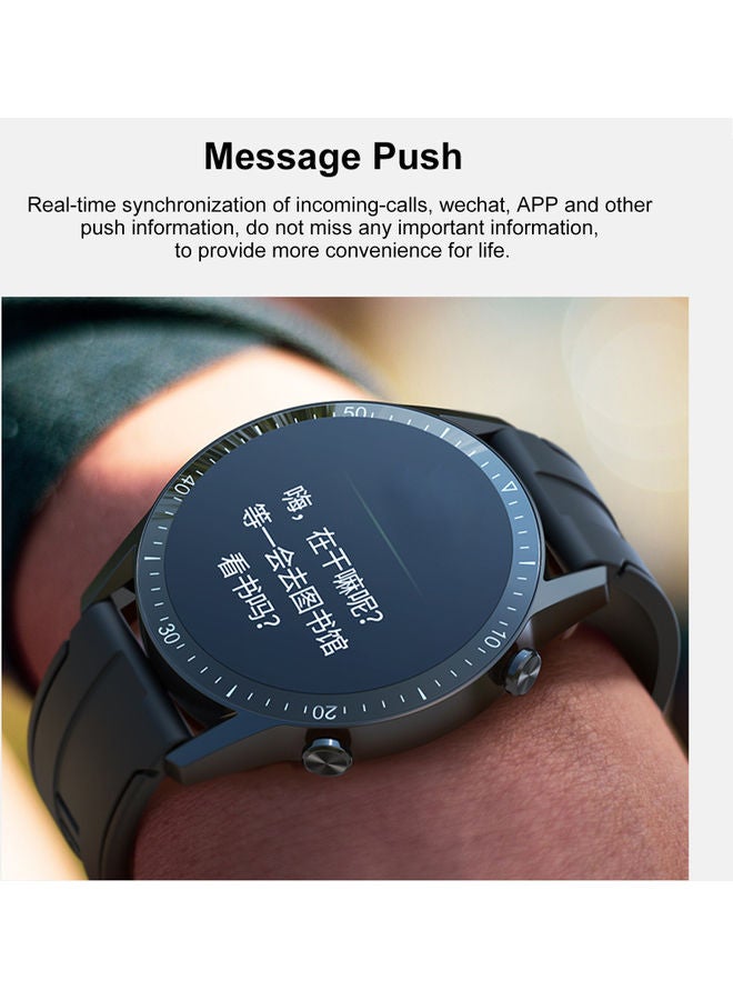 TM02 Heart Rate Monitoring Smart Watch Black - Image 5