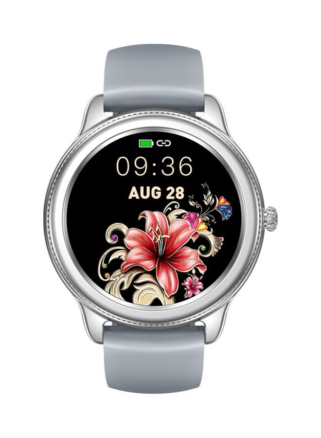 Zeblaze Full Touch Health Monitor Smartwatch Gray/Silver  - Image 1