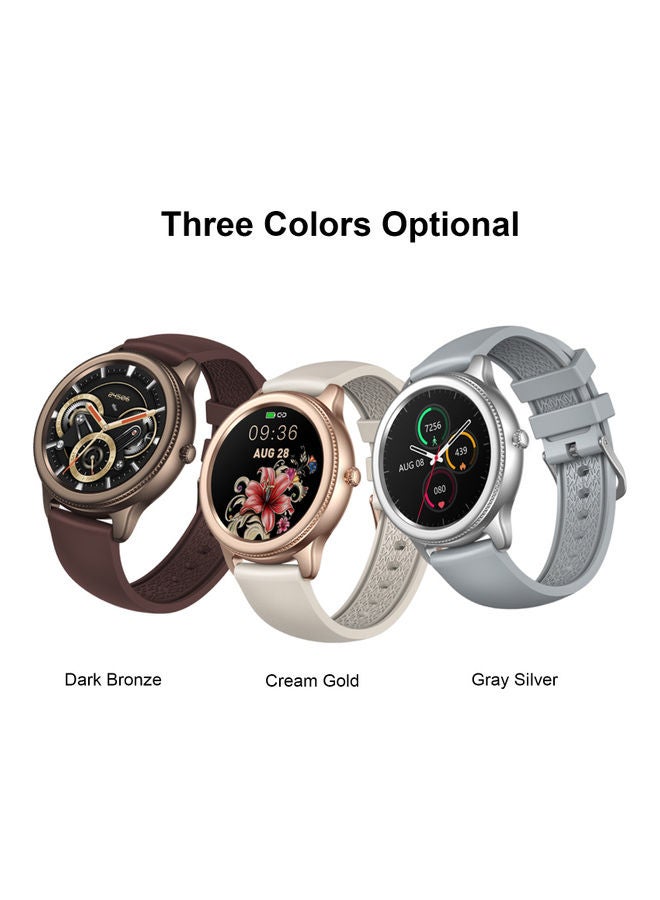 Zeblaze Full Touch Health Monitor Smartwatch Gray/Silver  - Image 4