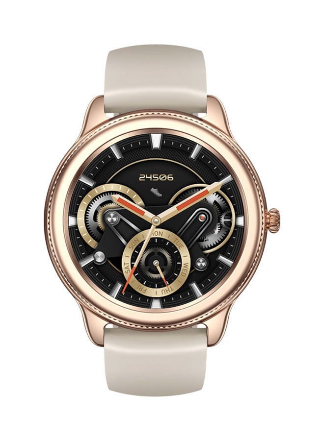 Zeblaze Full Touch Health Monitor Smartwatch Cream/Gold  - Image 1
