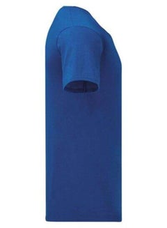 FRUIT OF THE LOOM Iconic 150 V-Neck T-Shirt Royal Blue  - Image 4