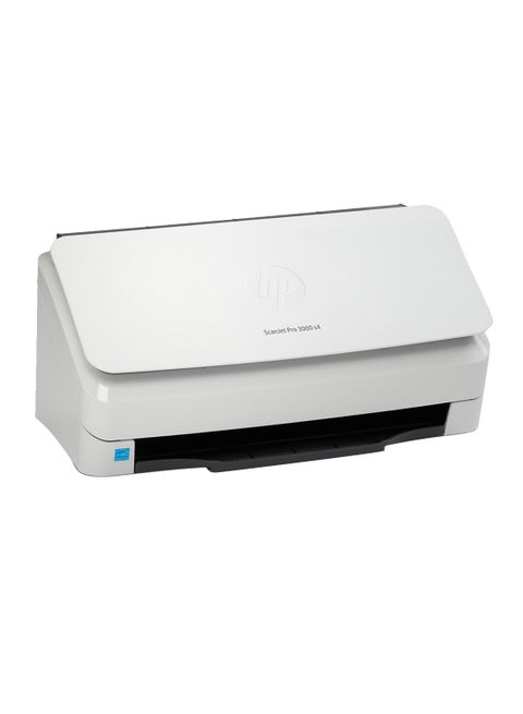 ماسحة ضوئية لتغذية الورق Scan Jet Pro 3000 S4 باللون الأبيض أبيض