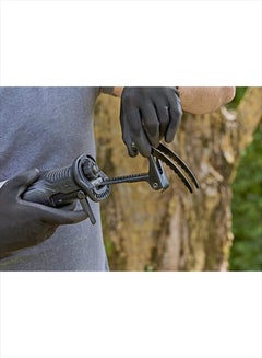 BLACK+DECKER Reciprocating Saw with Removeable Branch Holder, 750W, 7 A, Corded, 2 x Blades, Orange/Black - BES301K-GB, Orange/Black 2.2kg  - Image 3