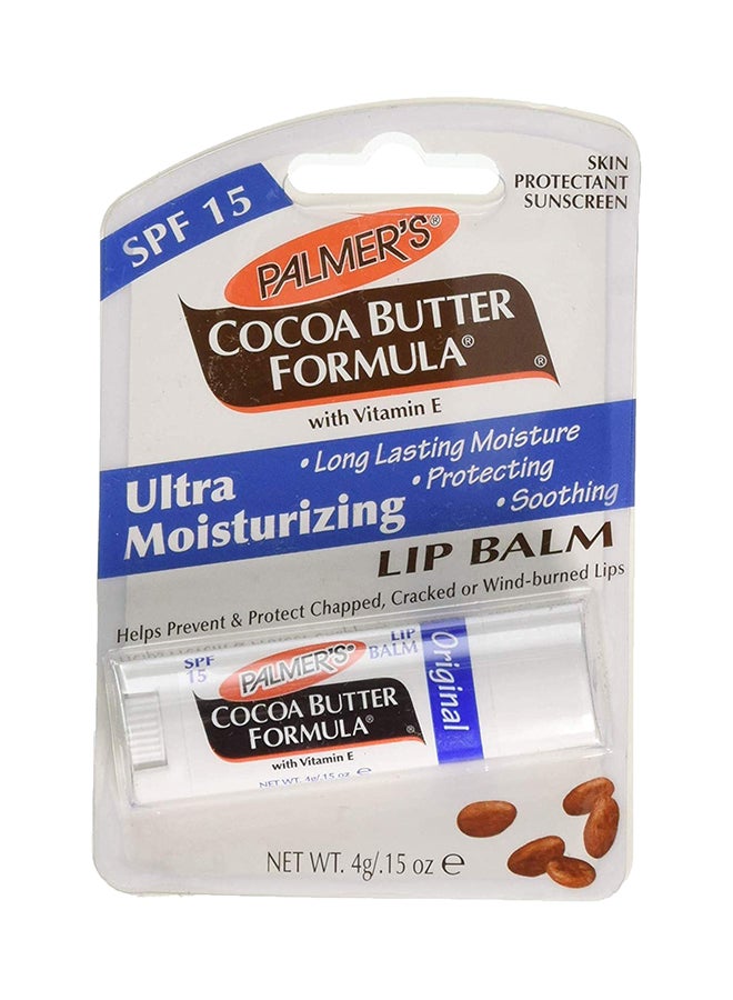 Cocoa Butter Formula Ultra Mosturizing Lip Balm SPF 15 4grams - v1634713978/N13985194A_1