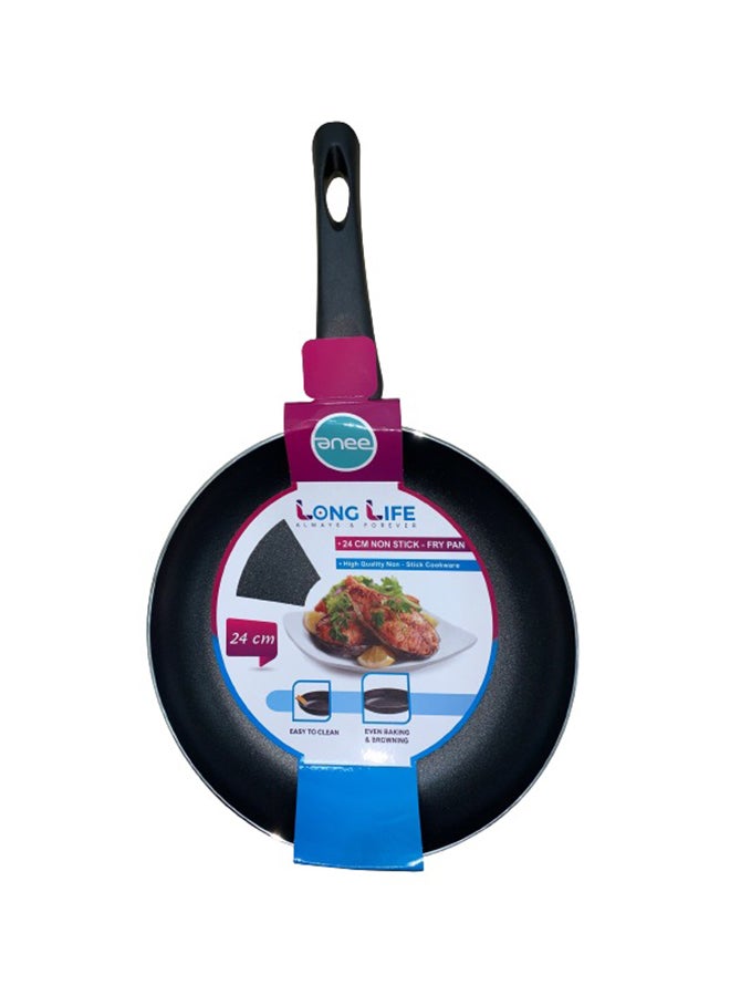 مقلاة غير لاصقة أسود 24سم