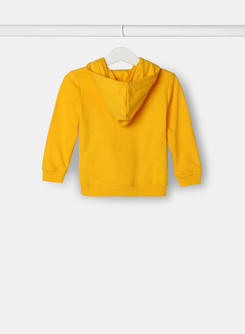 Zarafa Baby Boys Hoodie Butter Yellow  - Image 2
