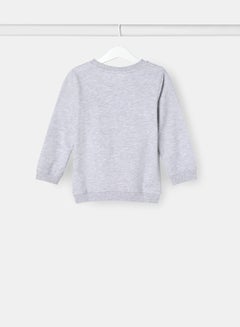 NEON Boys Sweatshirt Gray Melange  - Image 2