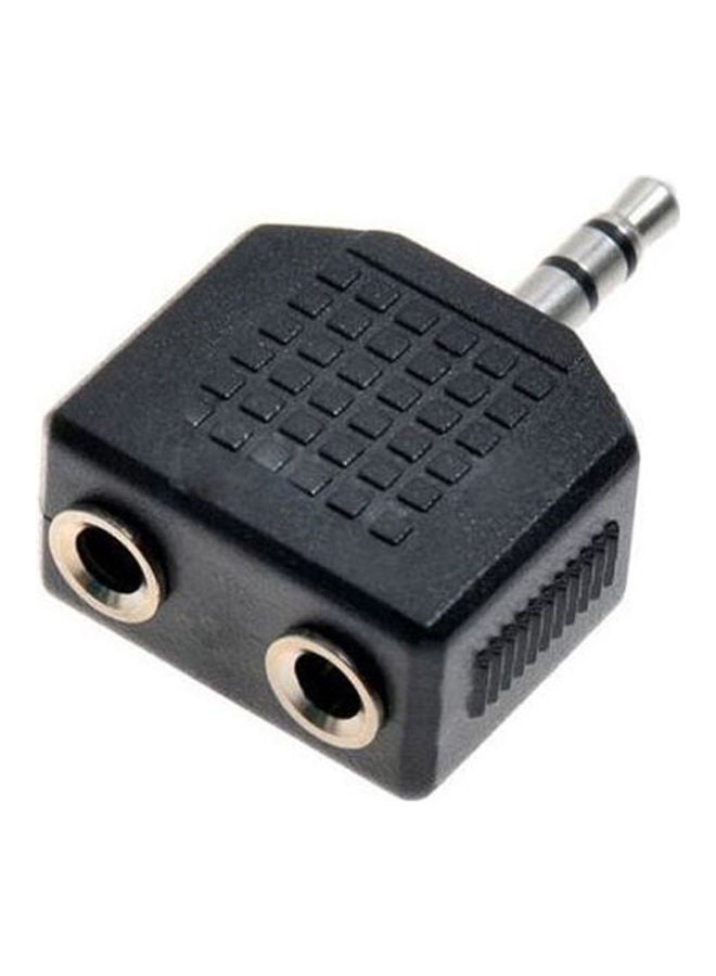 Audio Headphones Cable Cord Splitter Adapter Jack Y One