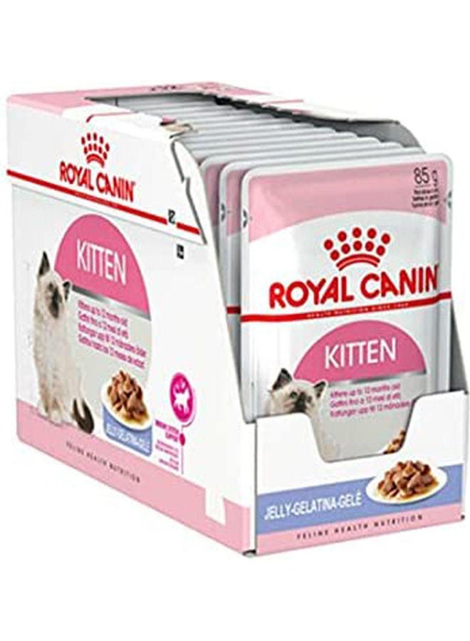 Royal Canin Kitten Pouches - Jelly - Wet Food 12*85grams - v1634717880/N51474050A_1