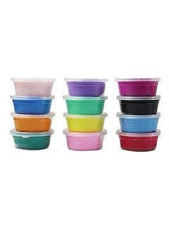Generic 12-Piece Air Dry Clay Magic Ultra Light Artist Safe Modeling Toy For Kids 
