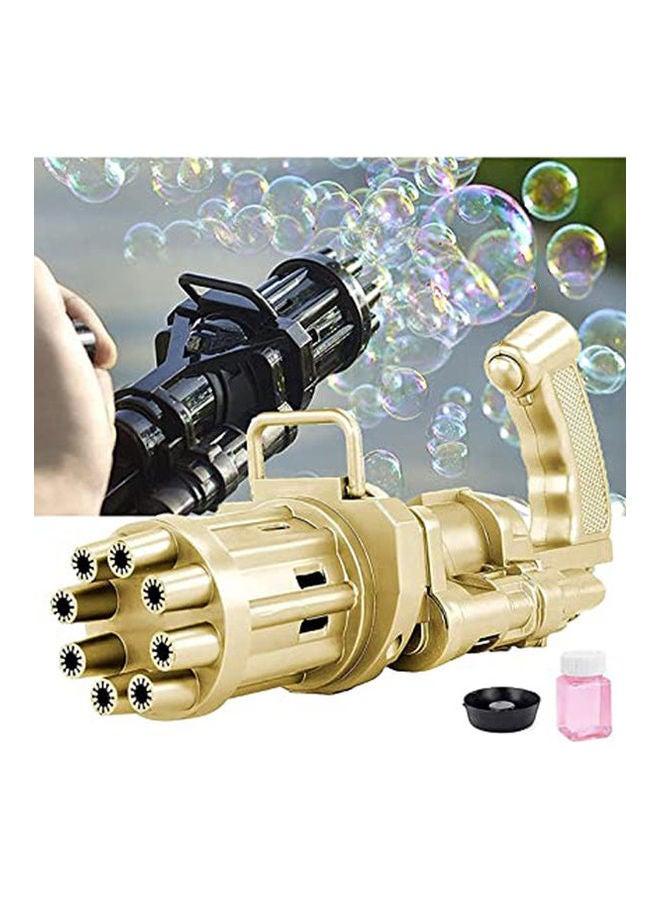 Electrical Mini Gatling Bubble Gun For Colorful Bubbles  - Image 1