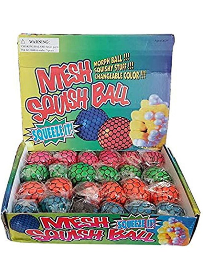 Generic Squishy Mesh Slime Balls Pack Of 24 