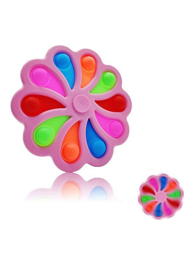 Simple Dimple Flower Big Fidget Toys Spinner 10 Buttons 