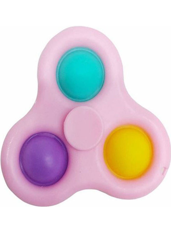 Simple Dimple Push Pop Fidget Toys Spinner 3 Buttons 
