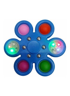 Simple Dimple With Light New Fidget Toys Spinner 6 Buttons