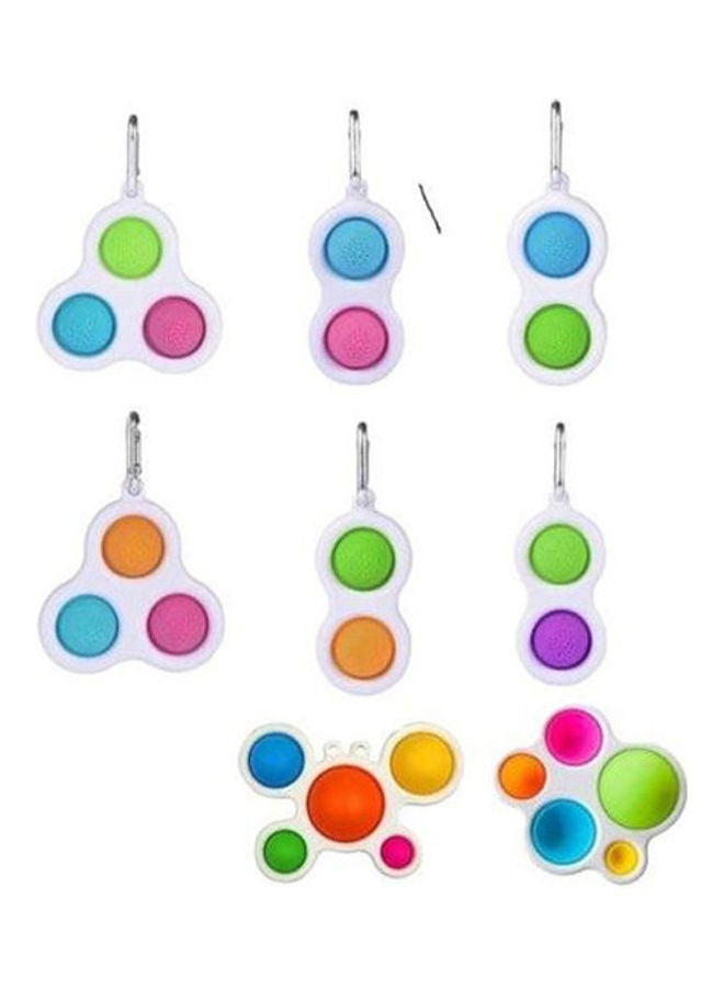 8 Pack Fidget Toys, Simple Dimple Sensory Fidget Toy Stress Toys 75ginch 