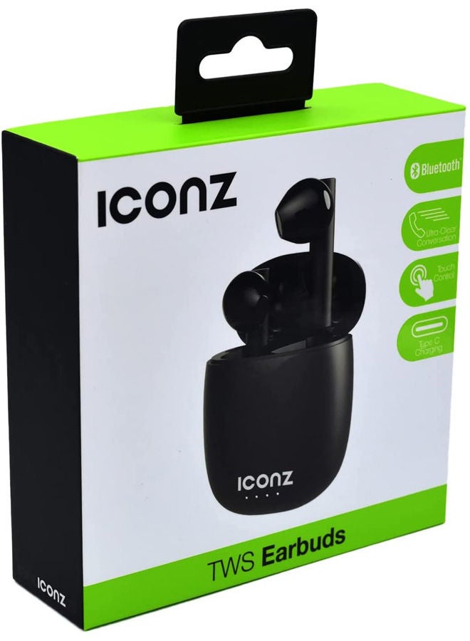 Iconz Bluetooth Tws Earbuds Black - Image 3