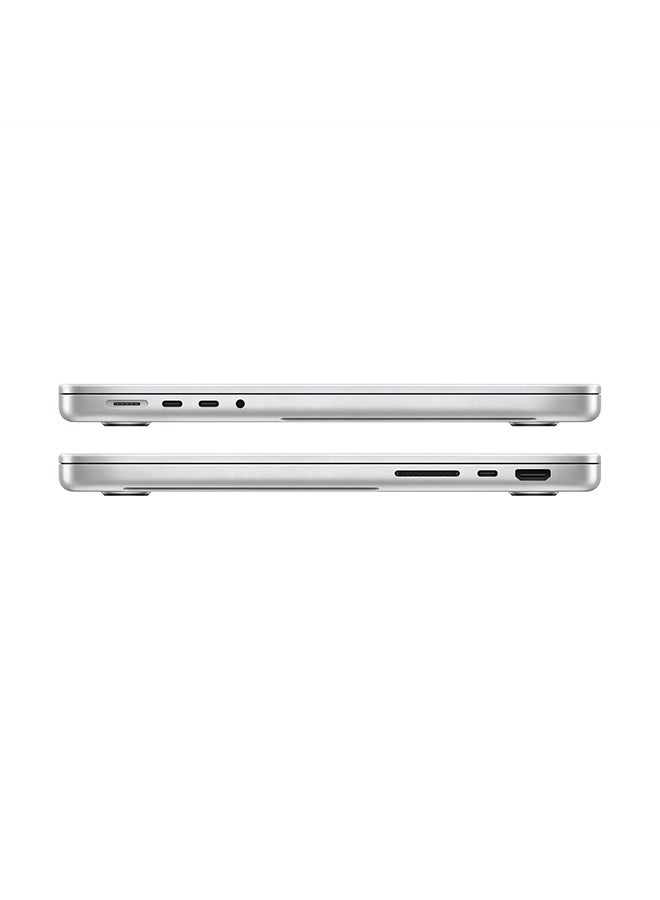 Apple - MacBook Pro MKGT3 14-Inch Liquid Retina XDR Display Apple M1 Pro Chip With 10-Core CPU And 16-Core GPU/16GB RAM/1TB SSD/English And Arabic Keyboard Silver - Image 1