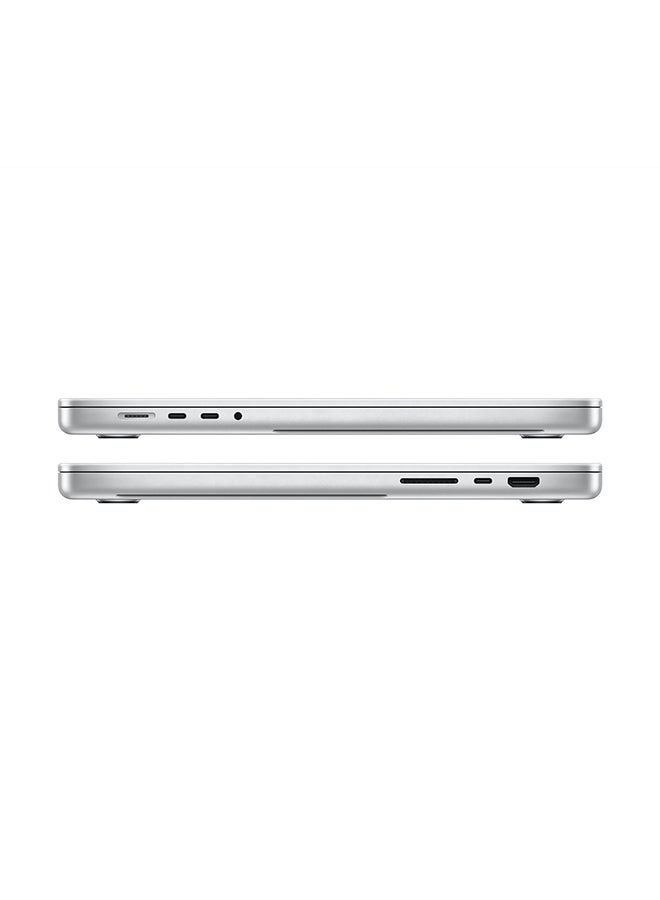 Apple MacBook Pro MK1F3 16-Inch Liquid Retina XDR Display Apple M1 Pro Chip With 10-Core CPU And 16-Core GPU/16GB RAM/1TB SSD/English And Arabic Keyboard Silver  - Image 4
