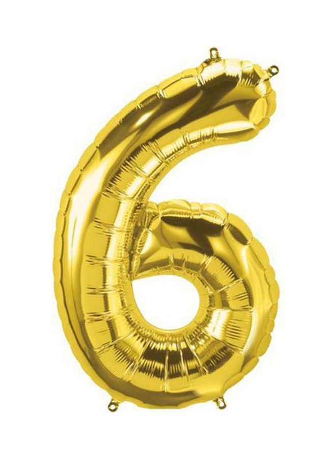 Balloon Number 6 35*86cm 