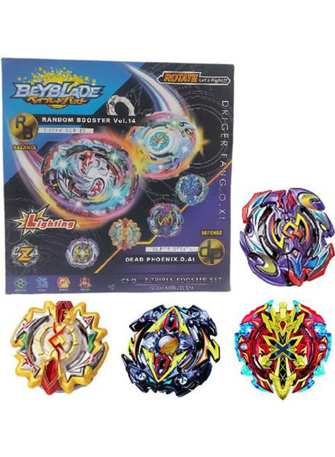 BeyBlade Burst 4 Pcs Metal Fusion Gyro 312ginch 