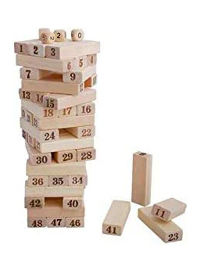 ماركة غير محددة ألعاب مكعبات رقمية مصقولة كبيرة الحجم مكونة من 48 قطعة KB-852M987428 أكبر من 5 سنوات 