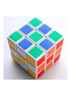 Generic 3 x 3 Third Order Special Competition Rubiks Cube Frosted White Background  - Image 2