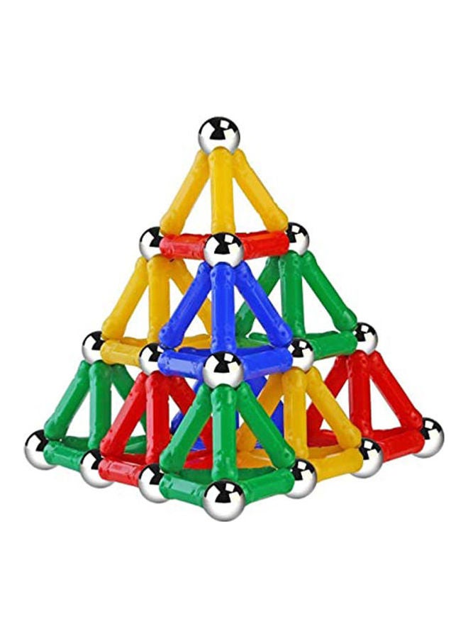 Magnastic Toys-LM-1668 157-Piece Magnetic Building Set Brain Toy For Kids And Adults 4+ Years - Image 1