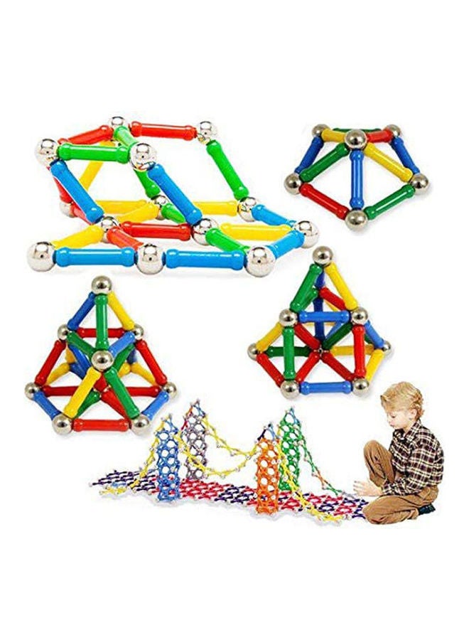 Magnastic Toys-LM-1668 157-Piece Magnetic Building Set Brain Toy For Kids And Adults 4+ Years - Image 2