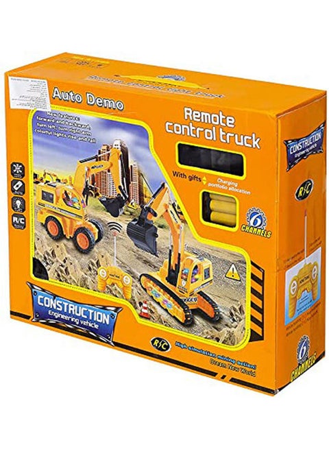 Construction Engineering Vehicle With RC Large Size Multicolour