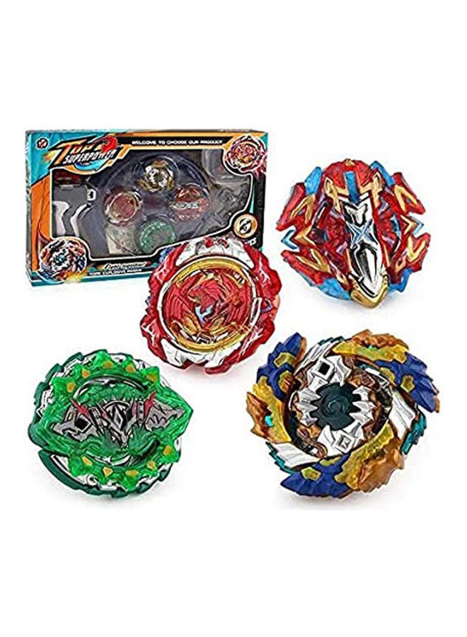 مجموعة مكونة من 4 قطع من Bey Battle Gyro Burst Beyblade Evolution Attack من أجل القتال - Image 1