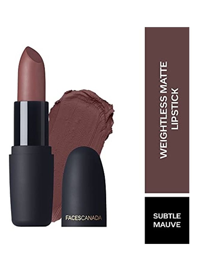Faces - Weightless Matte Lipstick Subtle Mauve 10 (Brown) - Image 1