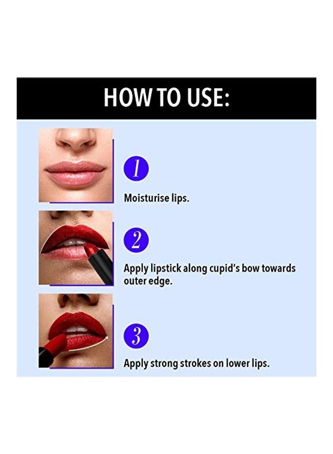 بلو هيفن أحمر شفاه مطفي مكثف - Image 4