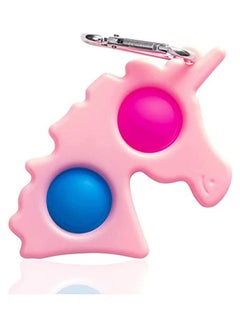 Generic Unicorn Push Pop Its Simple Dimple Fidget Toy Keychain Sensory Toys Anxiety 