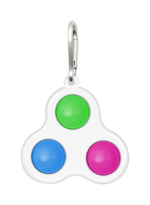 Yozone Fidget Simple Dimple Toy Stress Relief Hand Toys For Kids Adults Handheld Mini Pop Pop Fidget Toy Simple Dimple On The Fingers And Hands Easy To Use Addictive Decompression Key 2Piece