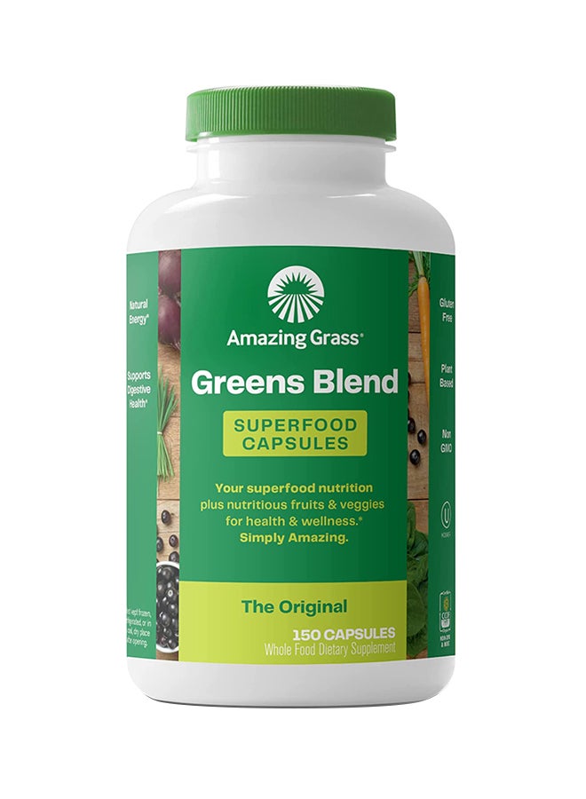 Amazing Grass Green Blend Superfood 150 Capsules 22219080 