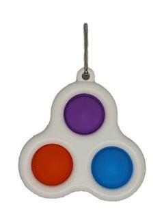 Key Chain Ring Simple Dimple Fidget Toys Bmulticolour