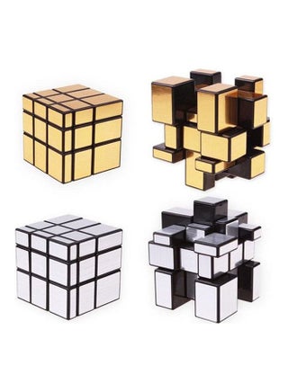 2-Piece 3X3 Mirror Blocks Cube Speed Magic Cube Toy - v1634725159/N51468252A_1