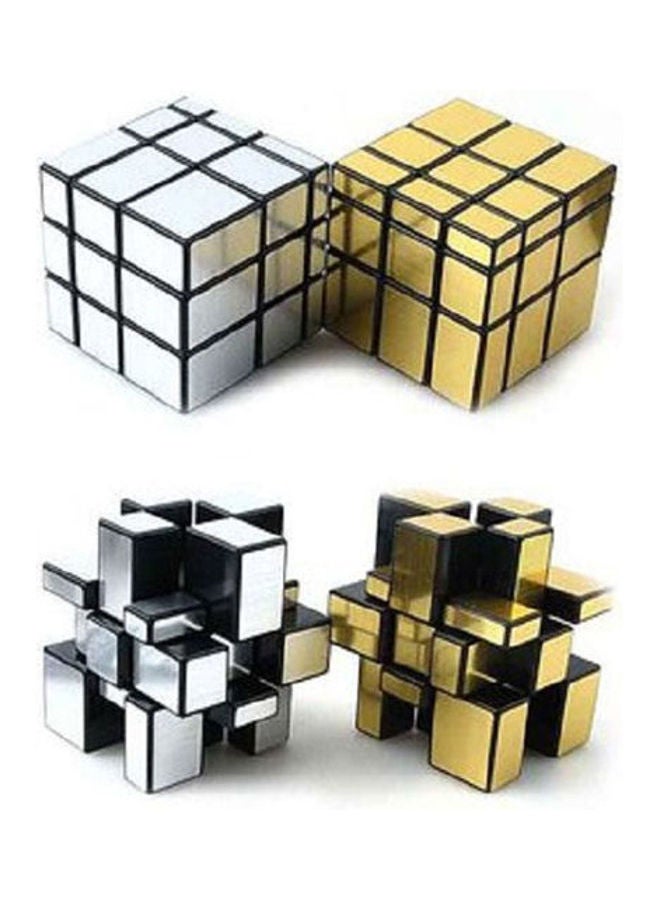 2-Piece 3X3 Mirror Blocks Cube Speed Magic Cube Toy