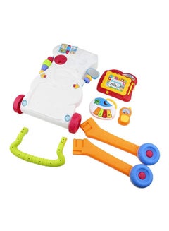 2 In 1 First Steps Baby Walker Sounds And Lights Fun Push Along Walker - v1634725313/N51463365A_2