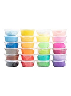 Plasticine Air Dry Clay Set  24Pcs Ultra Light Modeling Clay Slime Non Toxic Blocks Magic Clay Plasticine For Adults And Children Colorful Diy Clay Toy 24 Colors / 1 Set