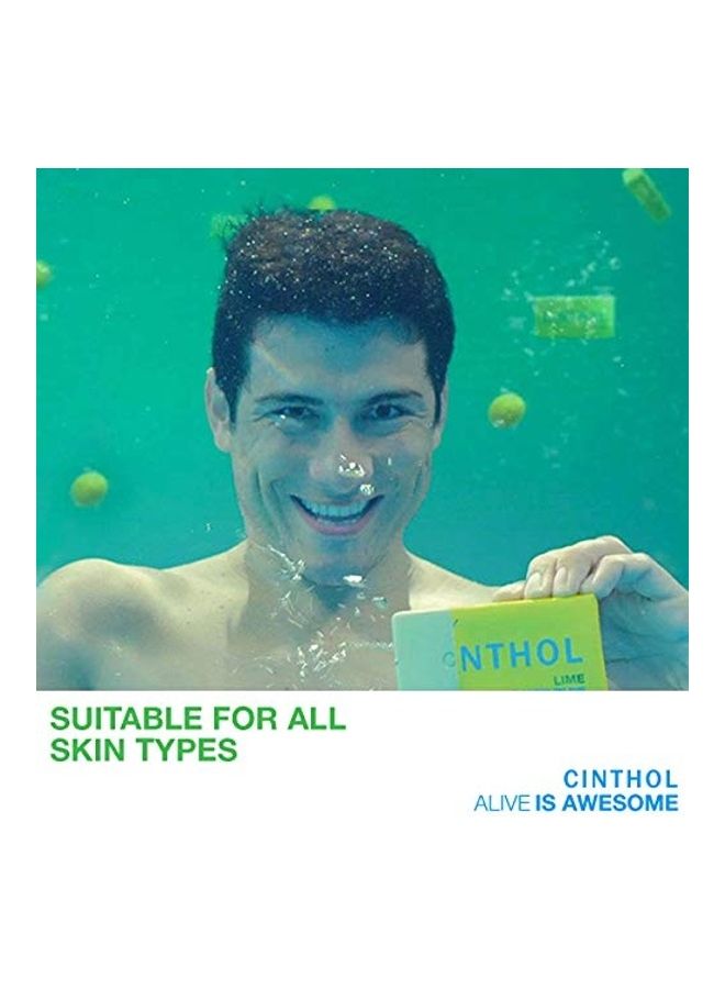 Cinthol Pack Of 6 Lime Bath Soap 600grams - Image 4