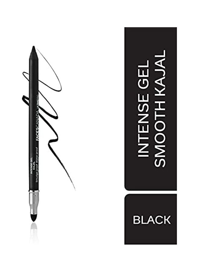 Faces Canada Ultime Pro Intense Gel Kajal Black - Image 2