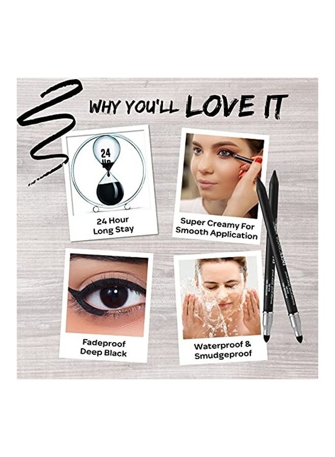 Faces Canada Ultime Pro Intense Gel Kajal Black - Image 4