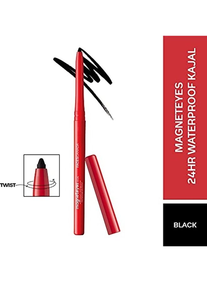 Faces Canada Magnet Eyes Kajal Waterproof Black - Image 2