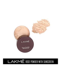 LAKME Rose Face Powder With Sunscreen Soft Pink  - Image 2