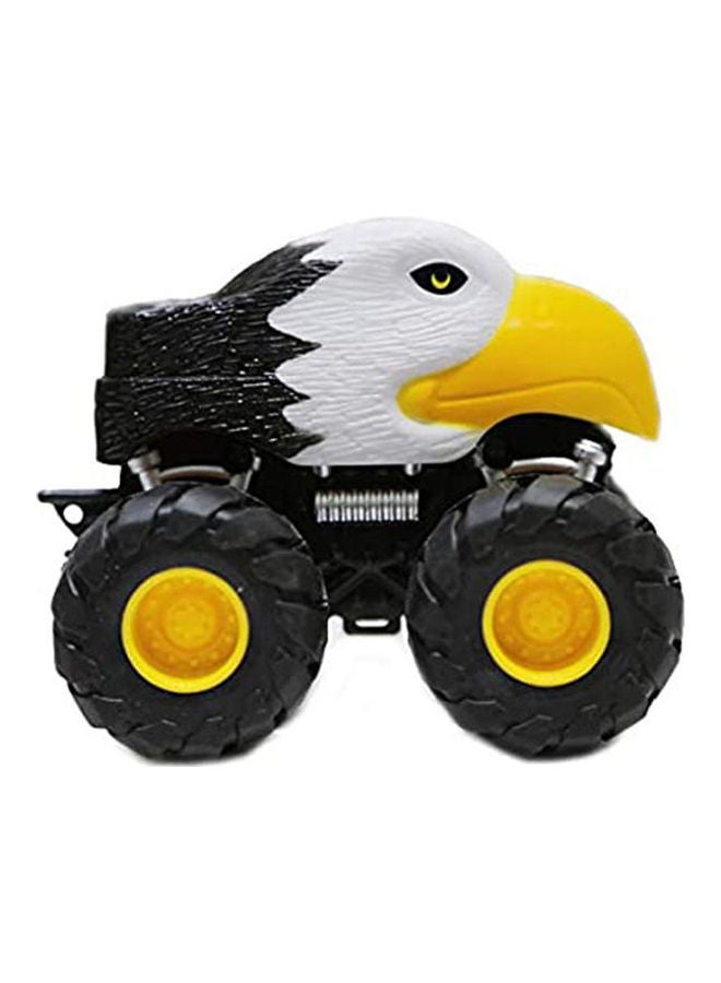 جوجو لعبة سيارة على شكل نسر صغير تعمل بالسحب للخلف للأطفال