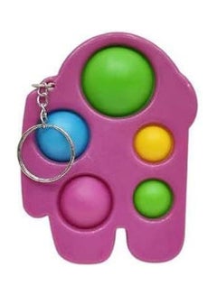Generic Fidget Toys Simple Dimple Amang Us 5 Bubble Keychain 